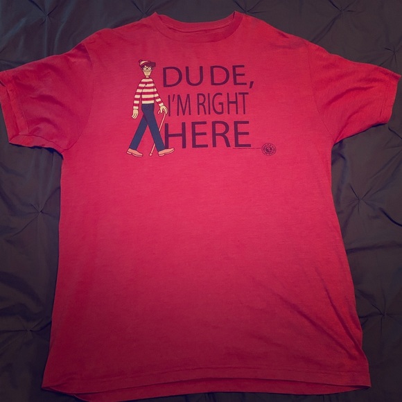 Men’s Where’s Waldo t-shirt - Picture 1 of 2